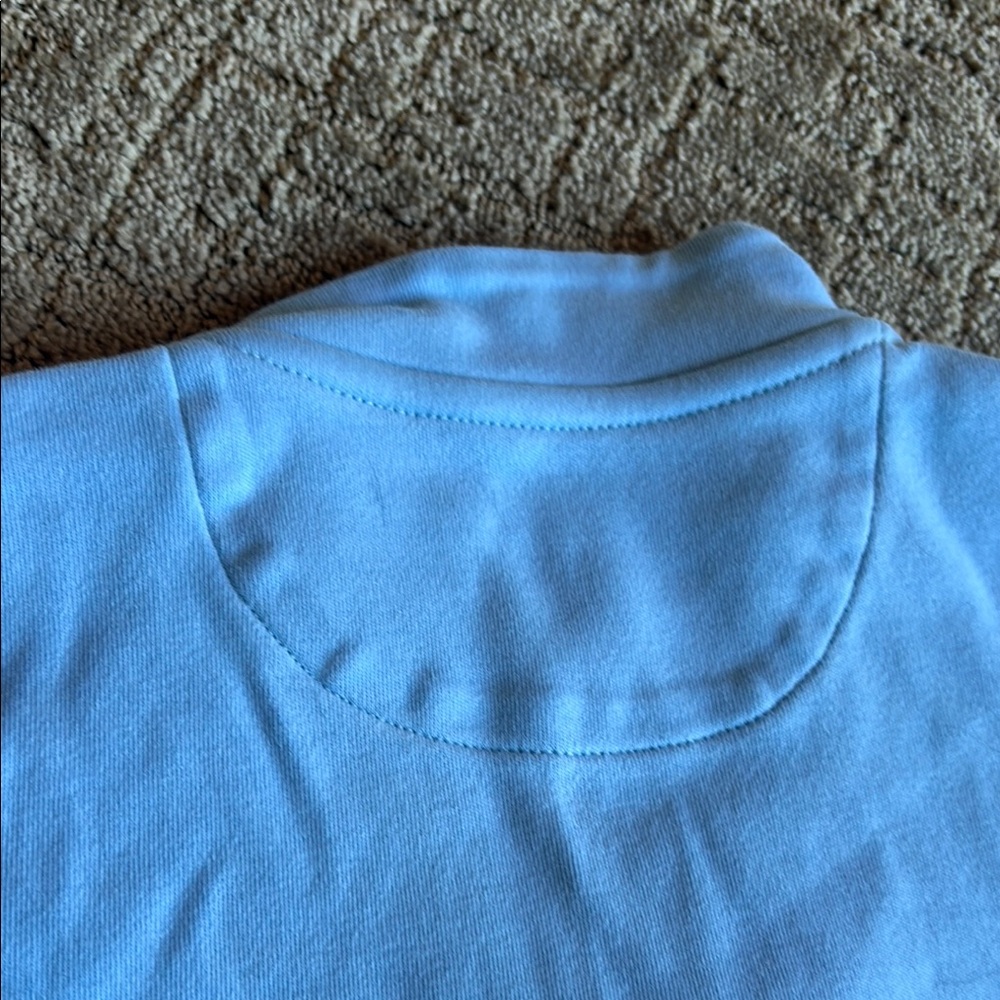 Vineyard Vines Sky Blue Half-Zip Sweater - Picture 6 of 8